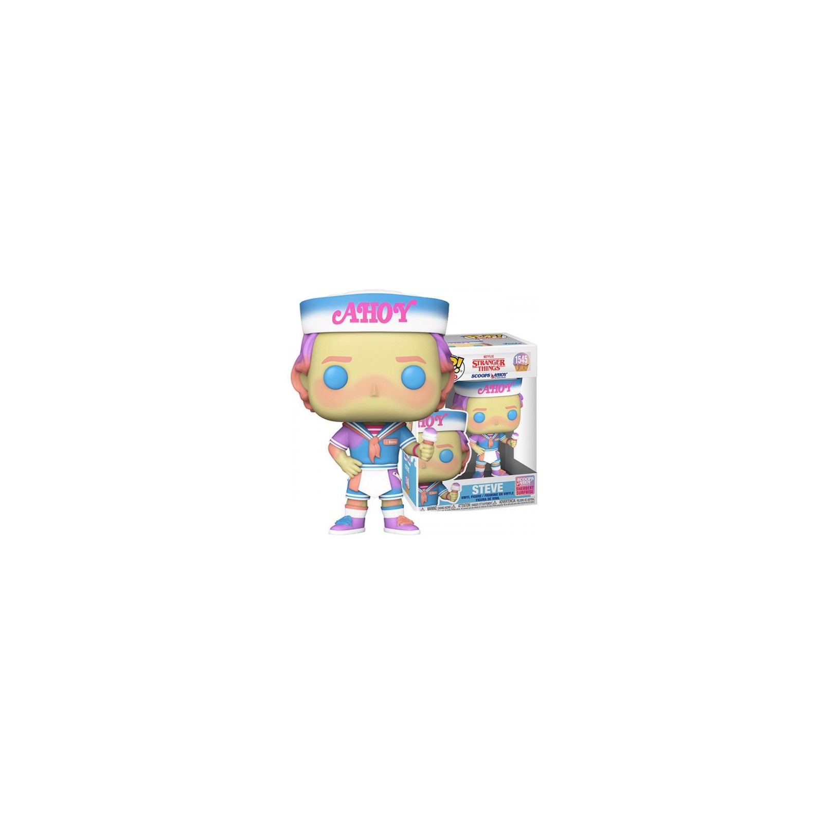 Funko POP! Stranger Things S4: Steve w/Uniform (1545) EXM