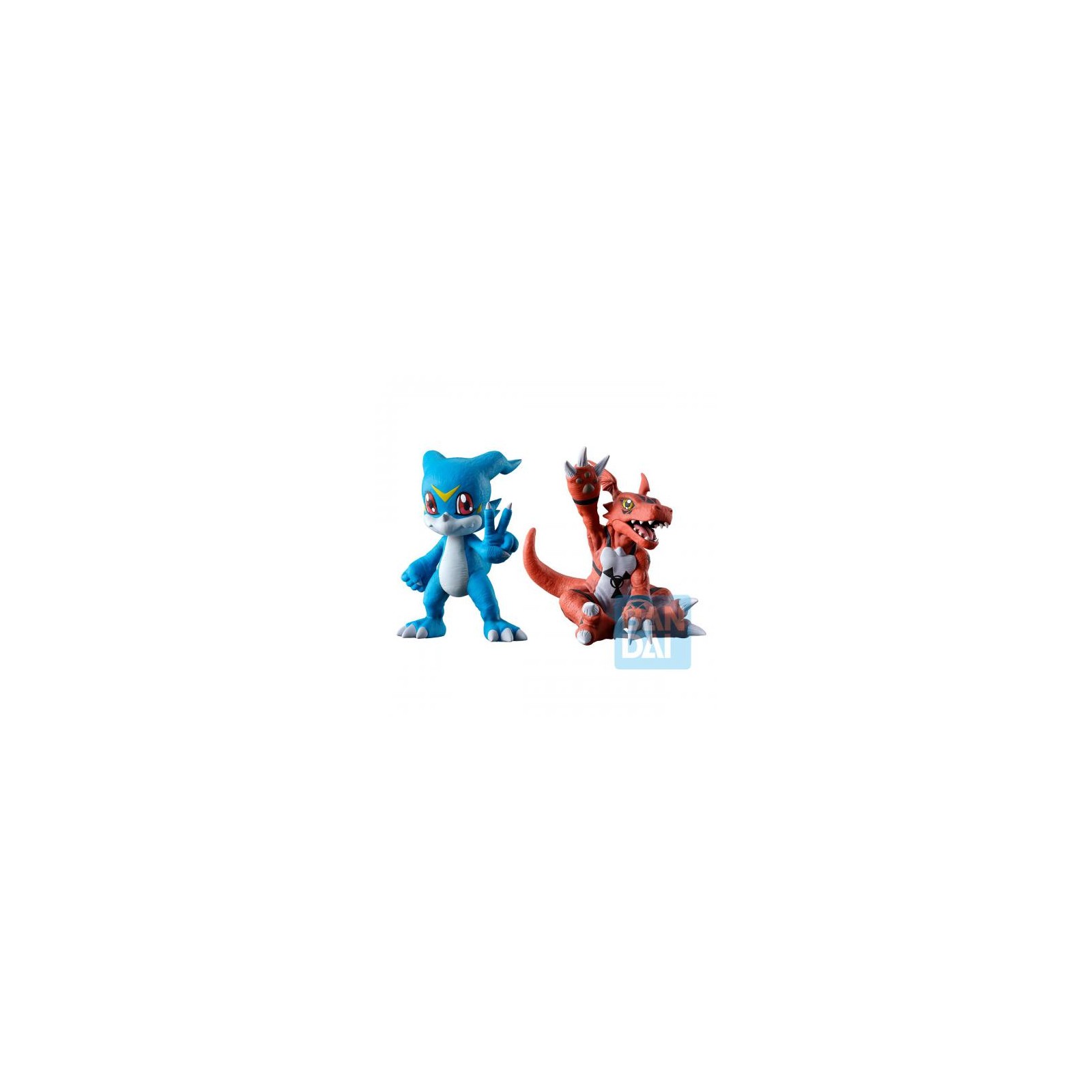 Ichibansho Digimon Adventure: Veemon & Guilmon 5cm