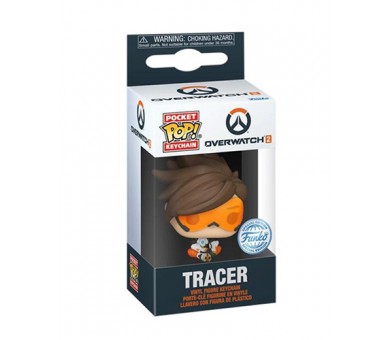 Key Funko POP! Overwatch S2: Tracer EXM