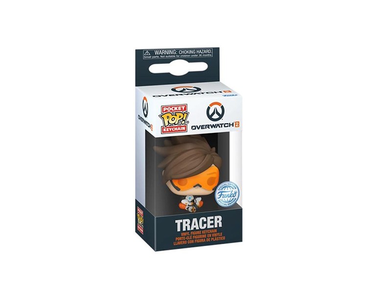 Key Funko POP! Overwatch S2: Tracer EXM