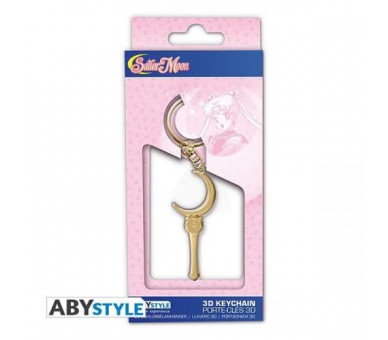 Sailor Moon Portachiavi 3D: Moon stick 6cm