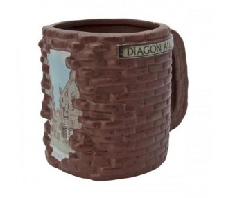 Harry Potter Tazza 3D 500ml: Diagon Alley