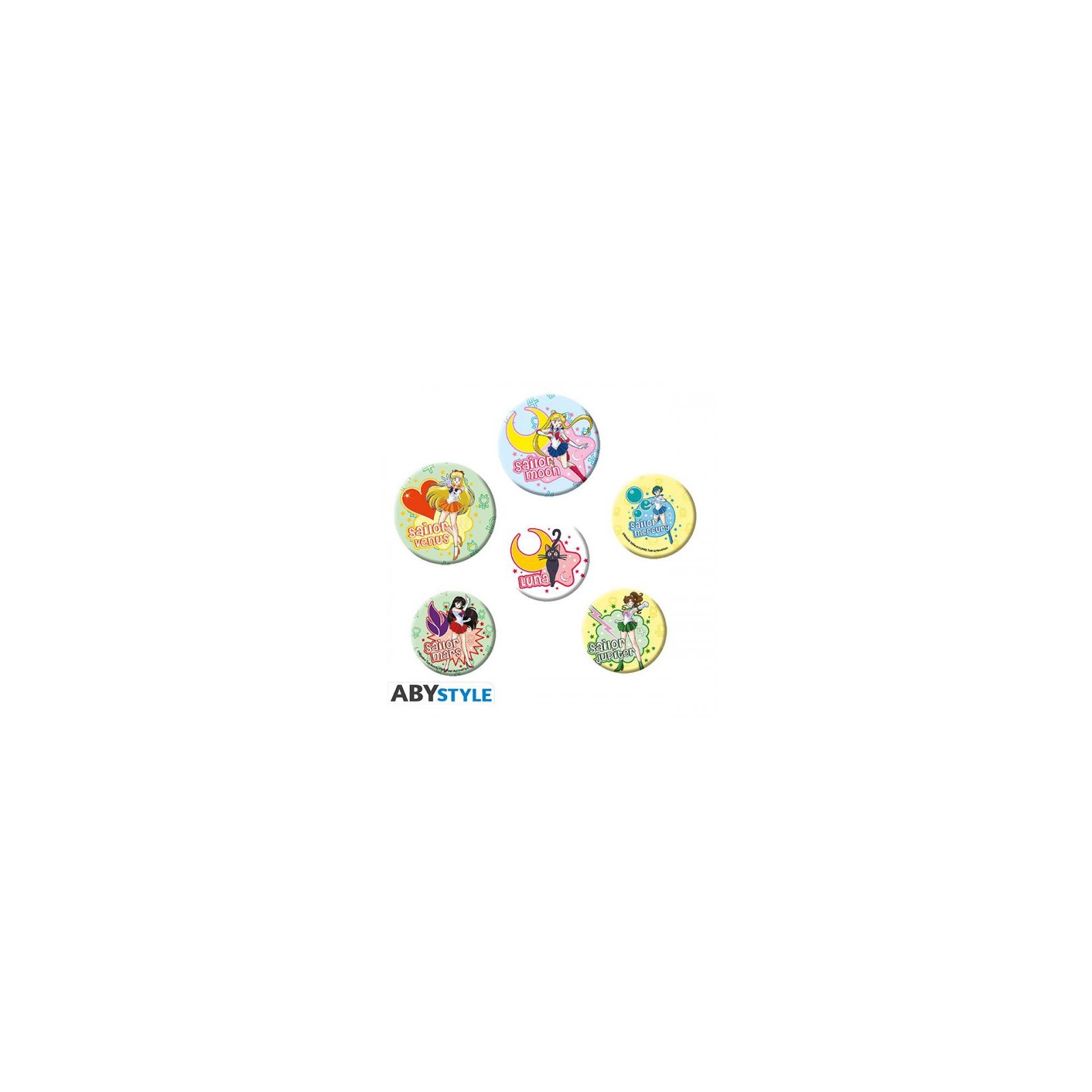 Sailor Moon Pin Spilla Badge Pack 3cm