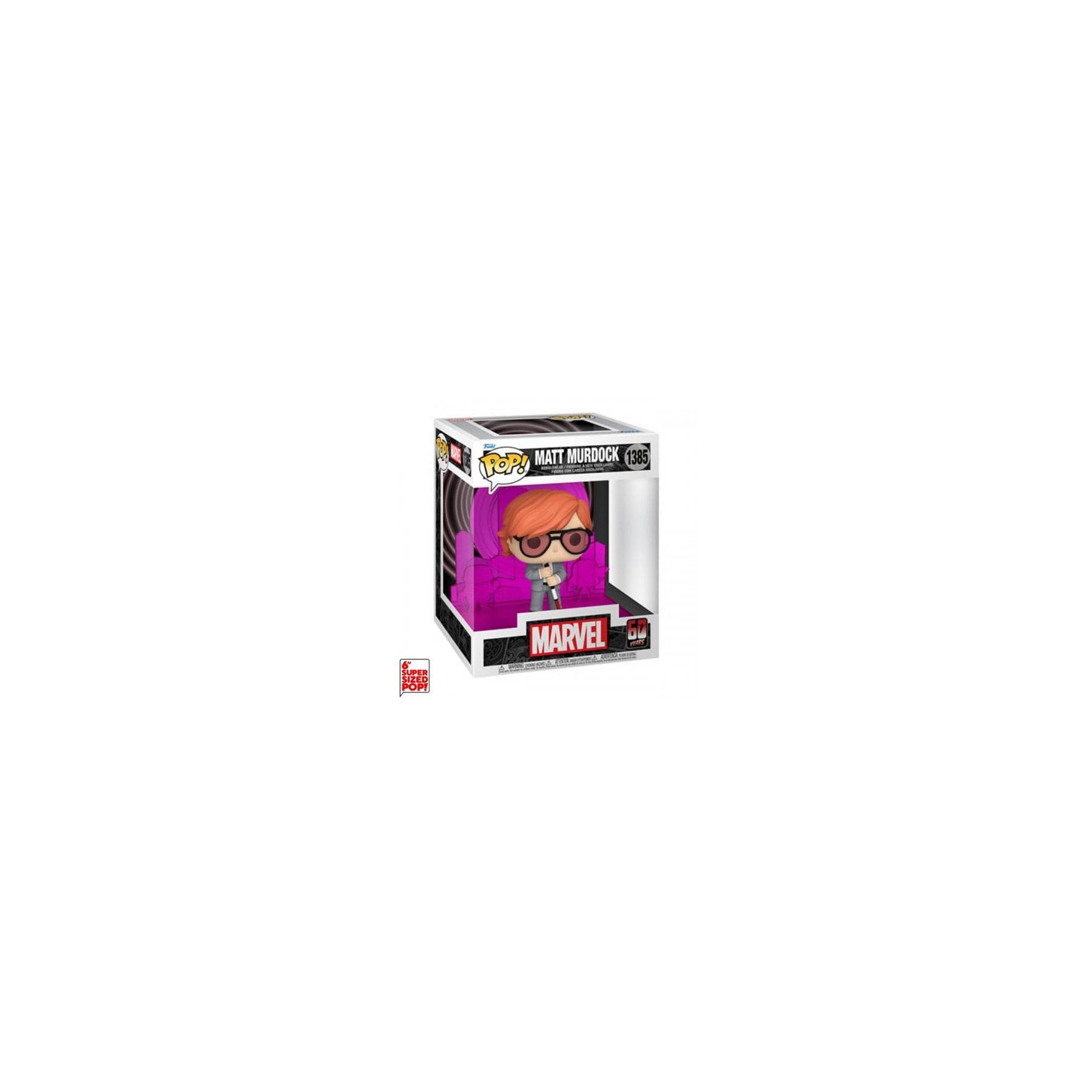 Funko POP! Daredevil 60Th: Matt Murdock w/Radar (1385) DLX