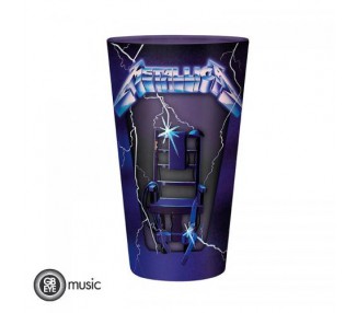 Metallica Large Glass 400ml: Ride the Lightning