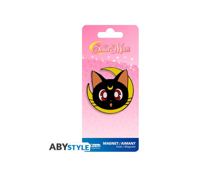 Sailor Moon Magnete Premium: Luna 6cm