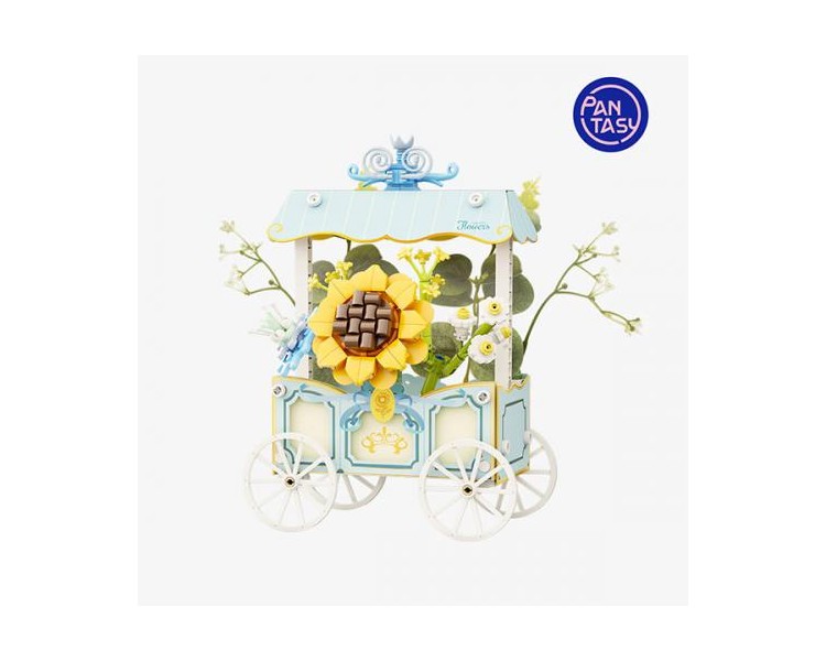 Flower Cart Series Sunflower Set Costruzioni 265pz Pantasy