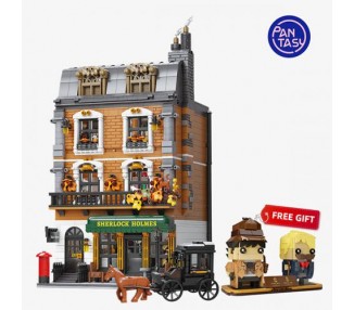 Sherlock Holmes Apartment Set Costruzioni Pantasy