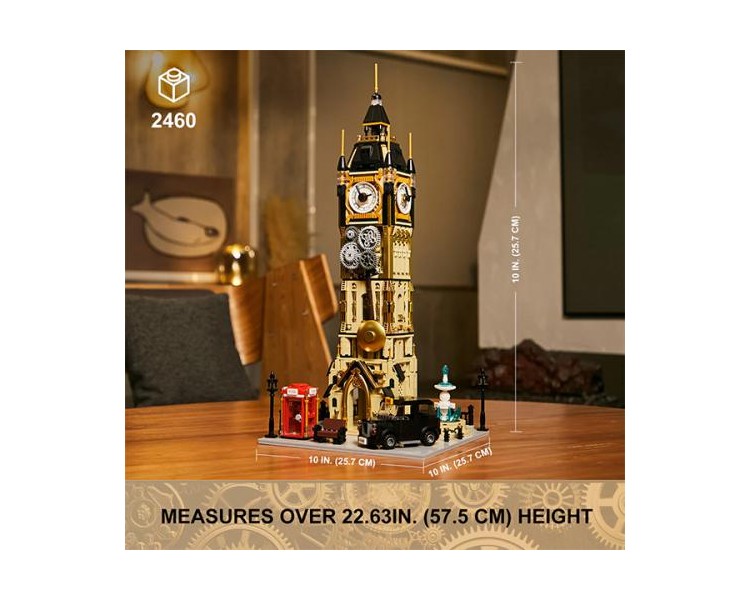 Steampunk Torre dell'Orologio Set Costruzioni Pantasy