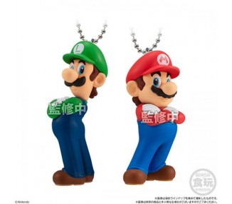 Shokugan (10pz) Portachiavi: Super Mario Bros Wonder 6cm