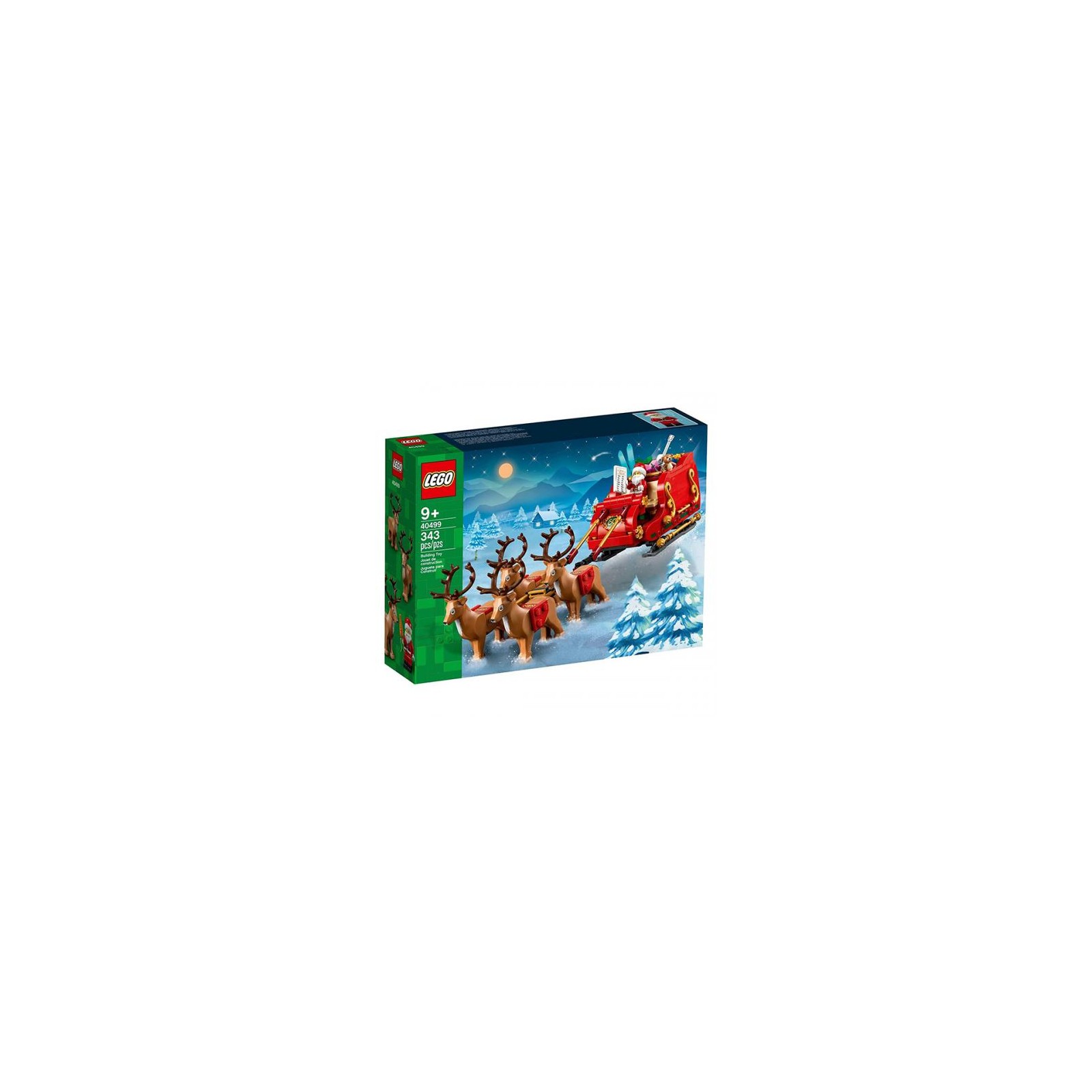 40499 Lego Icons La slitta di Babbo Natale 343pz