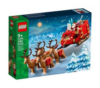 40499 Lego Icons La slitta di Babbo Natale 343pz