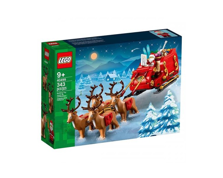 40499 Lego Icons La slitta di Babbo Natale 343pz