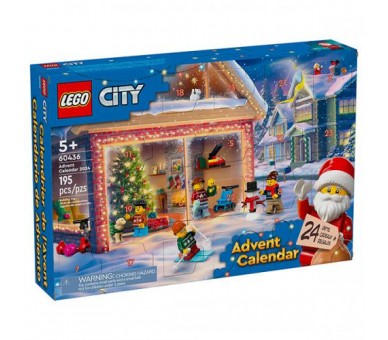 60436 Lego City Calendario dell'Avvento 2024 195pz