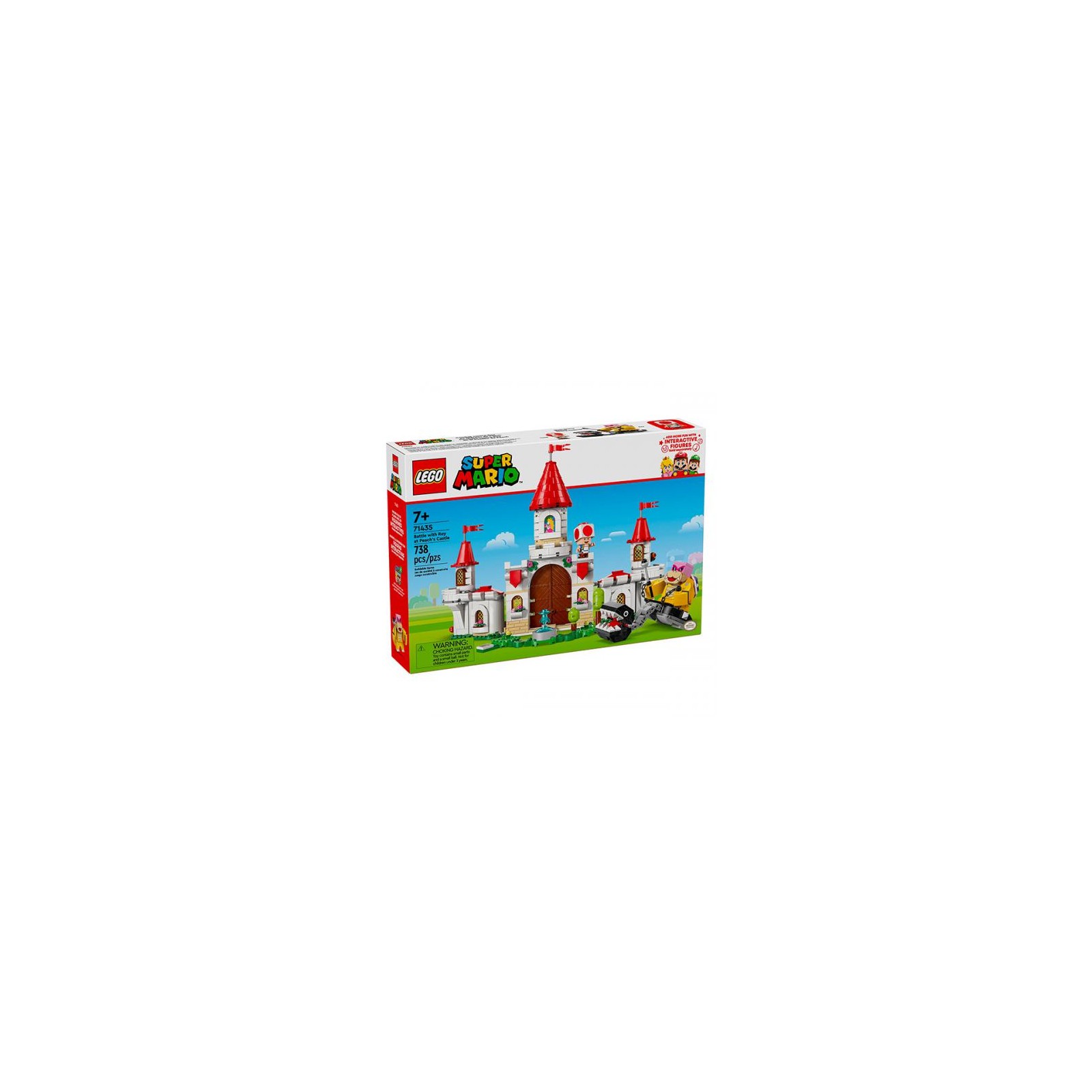 71435 Lego Super Mario Battaglia Castello di Peach 738pz