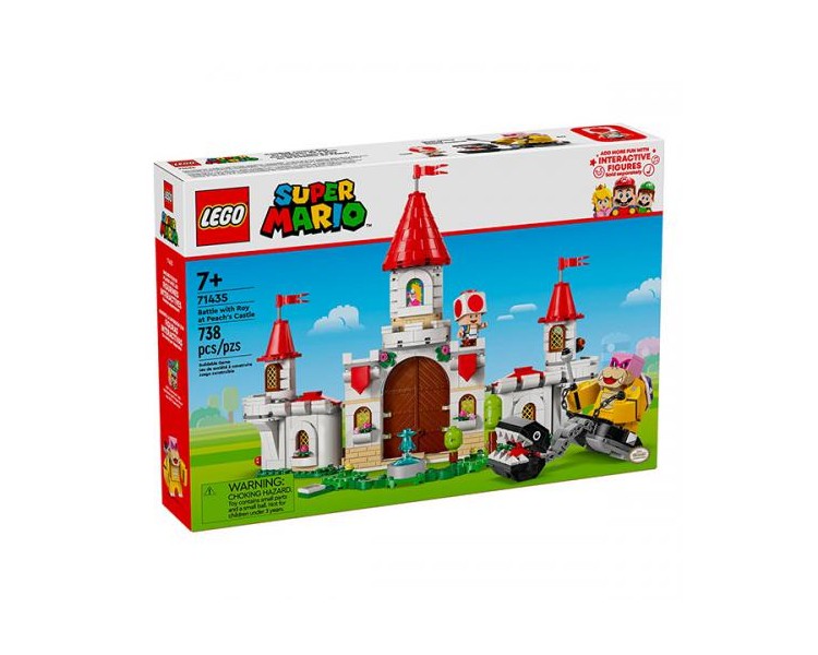 71435 Lego Super Mario Battaglia Castello di Peach 738pz