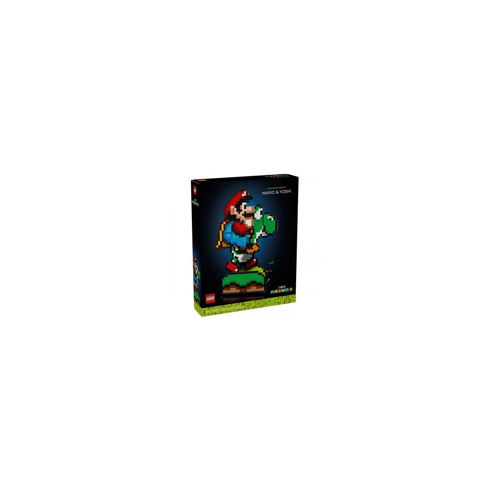 71438 Lego Super Mario World: Mario e Yoshi 1215pz