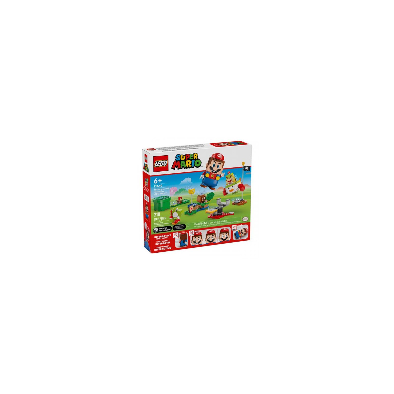 71439 Lego Super Mario Avventure Mario Interattivo 218pz