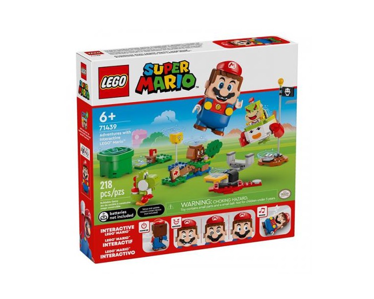 71439 Lego Super Mario Avventure Mario Interattivo 218pz