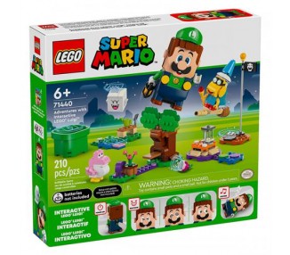 71440 Lego Super Mario Avventure Luigi Interattivo 210pz