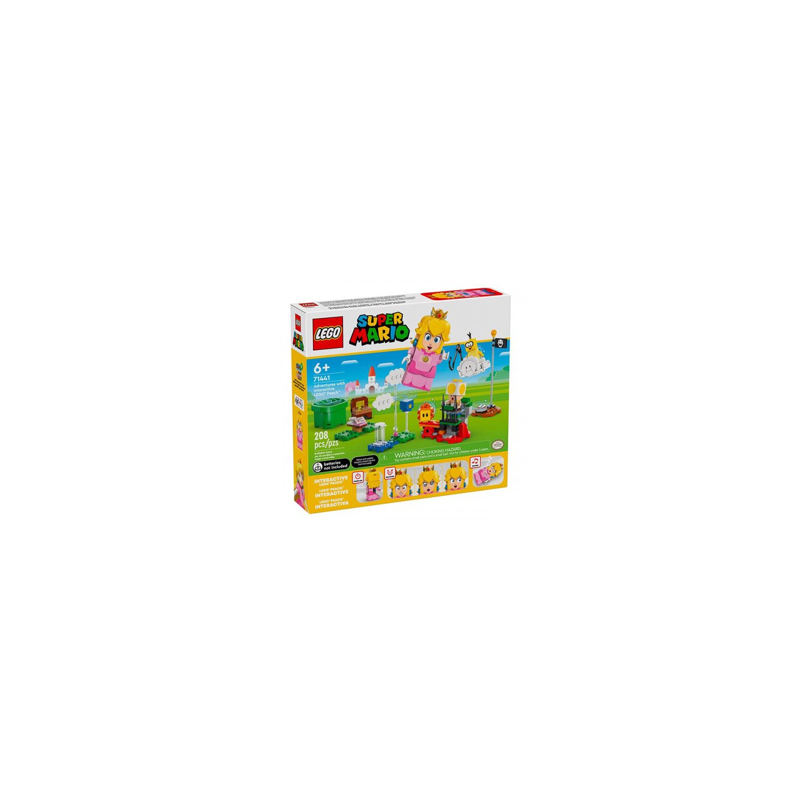 71441 Lego Super Mario Avventure Peach Interattivo 208pz