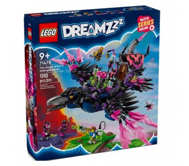 71478 Lego DREAMZzz Il Corvo di Mezzanotte Mai-Strega 1203pz