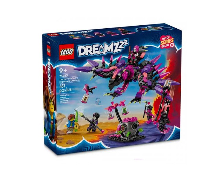 71483 Lego DREAMZzz Le creature da incubo Mai-Strega 457pz