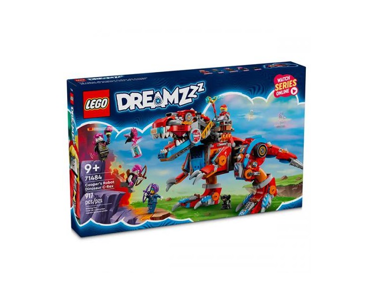 71484 Lego DREAMZzz Dinosauro Robot C-Rex Di Cooper 917pz