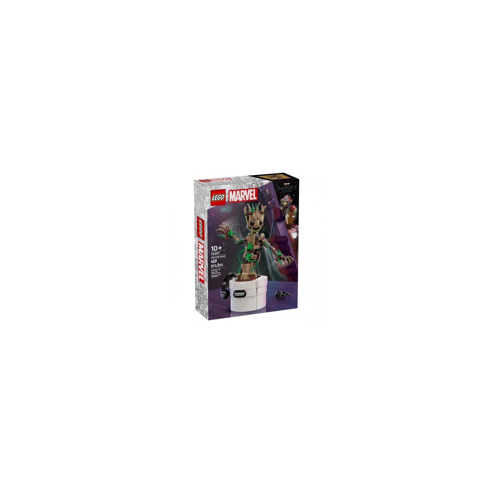 76297 Lego Super Heroes Marvel Groot ballerino 459pz