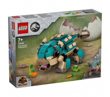 76962 Lego Jurassic World Baby Bumpy Ankylosaurus 358pz