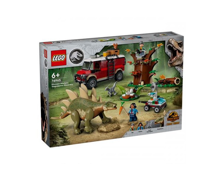 76965 Lego Jurassic World Scoperta dello Stegosauro 420pz