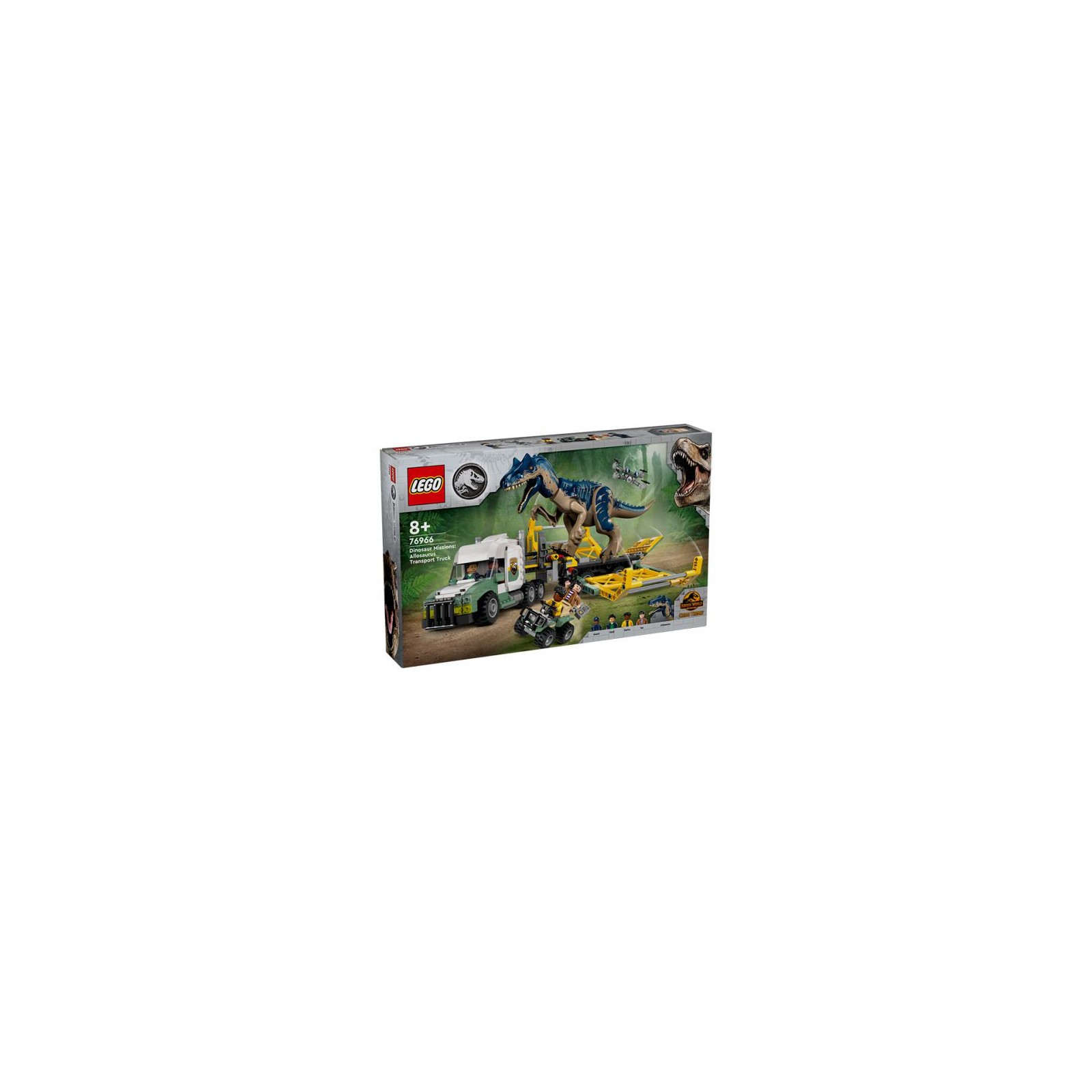 76966 Lego Jurassic World Camion Trasporto Allosauro 588pz