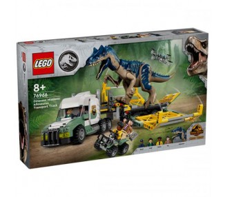 76966 Lego Jurassic World Camion Trasporto Allosauro 588pz