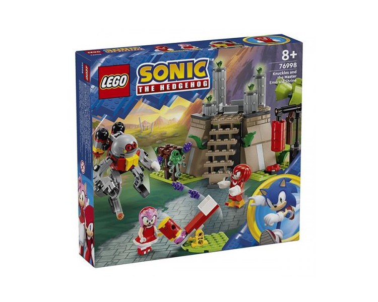 76998 Lego Sonic Knuckles e Santuario Master Emerald 325pz