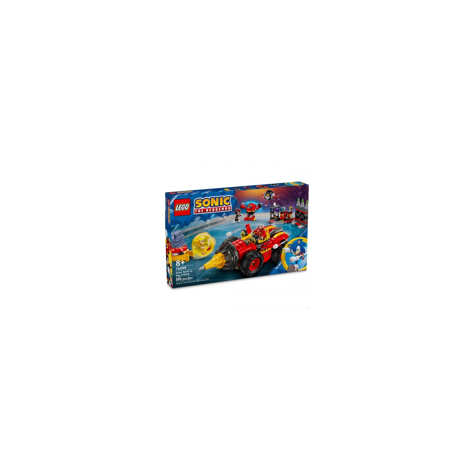 76999 Lego Sonic Super Sonic vs Egg Drillster 590pz