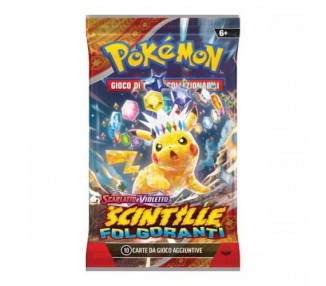 Pokemon Box 36 Buste SV08 Scintille Folgoranti ITA