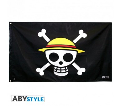 One Piece Bandiera Skull: Luffy 70x120cm