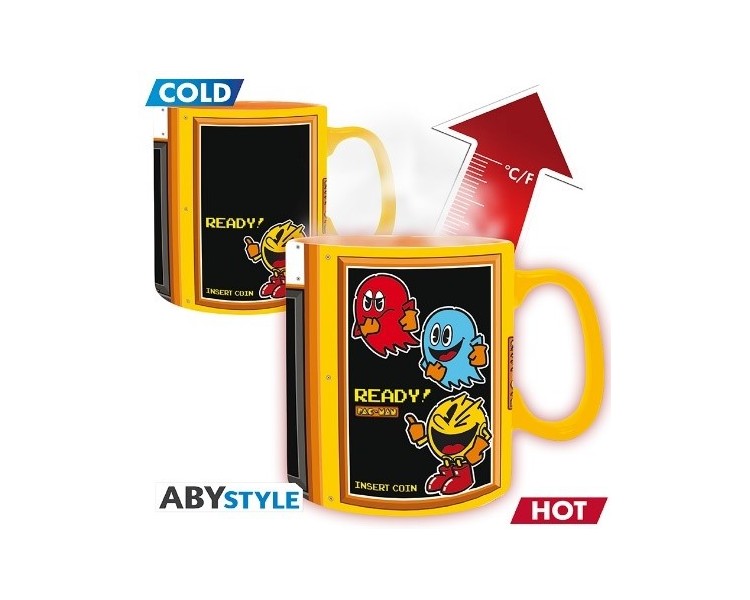 Pac-Man Tazza Heat Change 460ml: Arcade