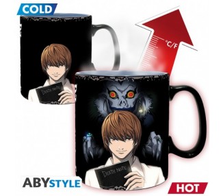 Death Note Tazza Heat Change 460ml: Kira & L