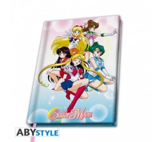 Sailor Moon A5 Notebook: Sailor Warriors