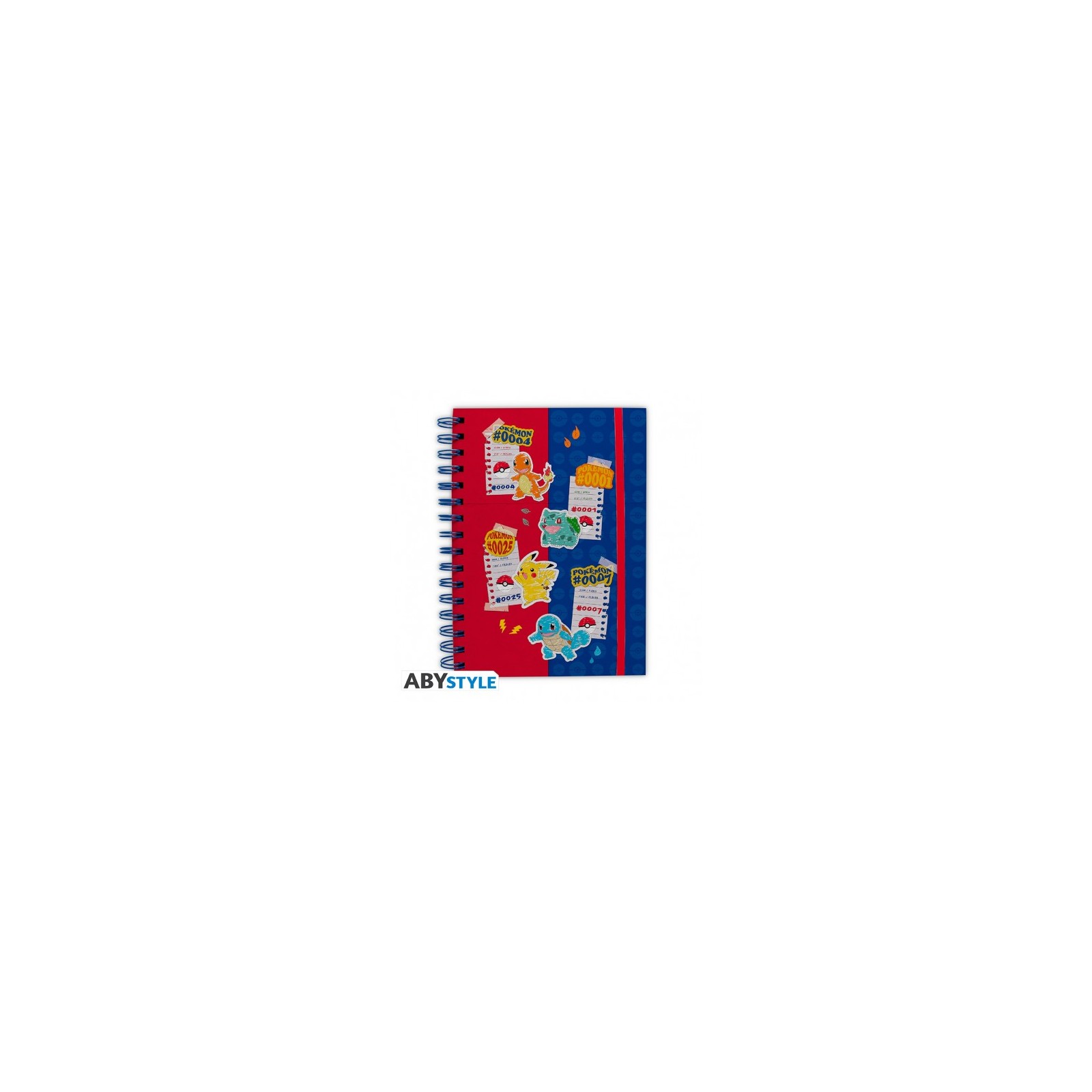 Pokemon A5 Notebook Anelli: Blue & Red Partners