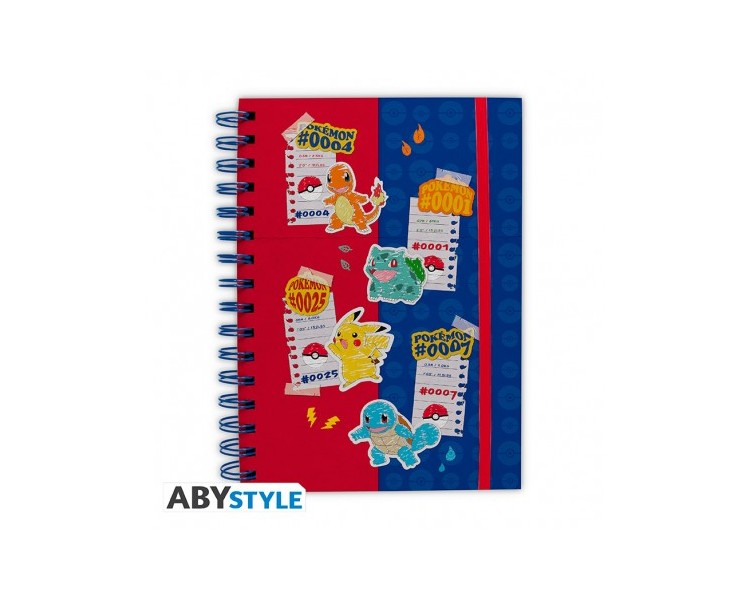 Pokemon A5 Notebook Anelli: Blue & Red Partners