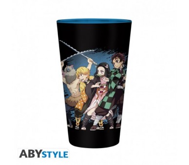 Demon Slayer Large Glass 400ml: Group