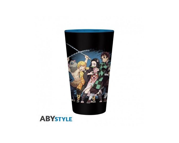 Demon Slayer Large Glass 400ml: Group