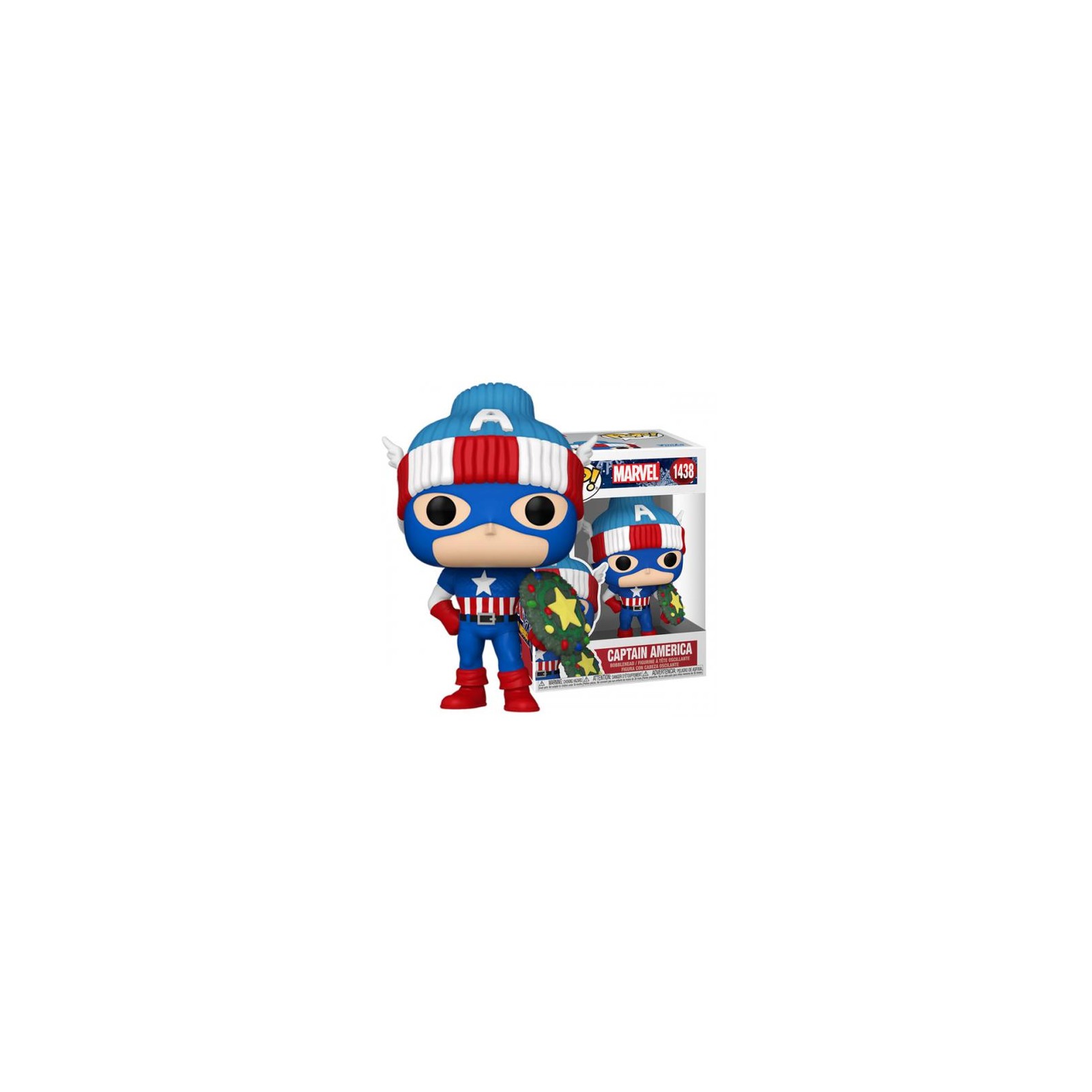 Funko POP! Marvel Holiday: Captain America (1438)