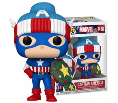 Funko POP! Marvel Holiday: Captain America (1438)