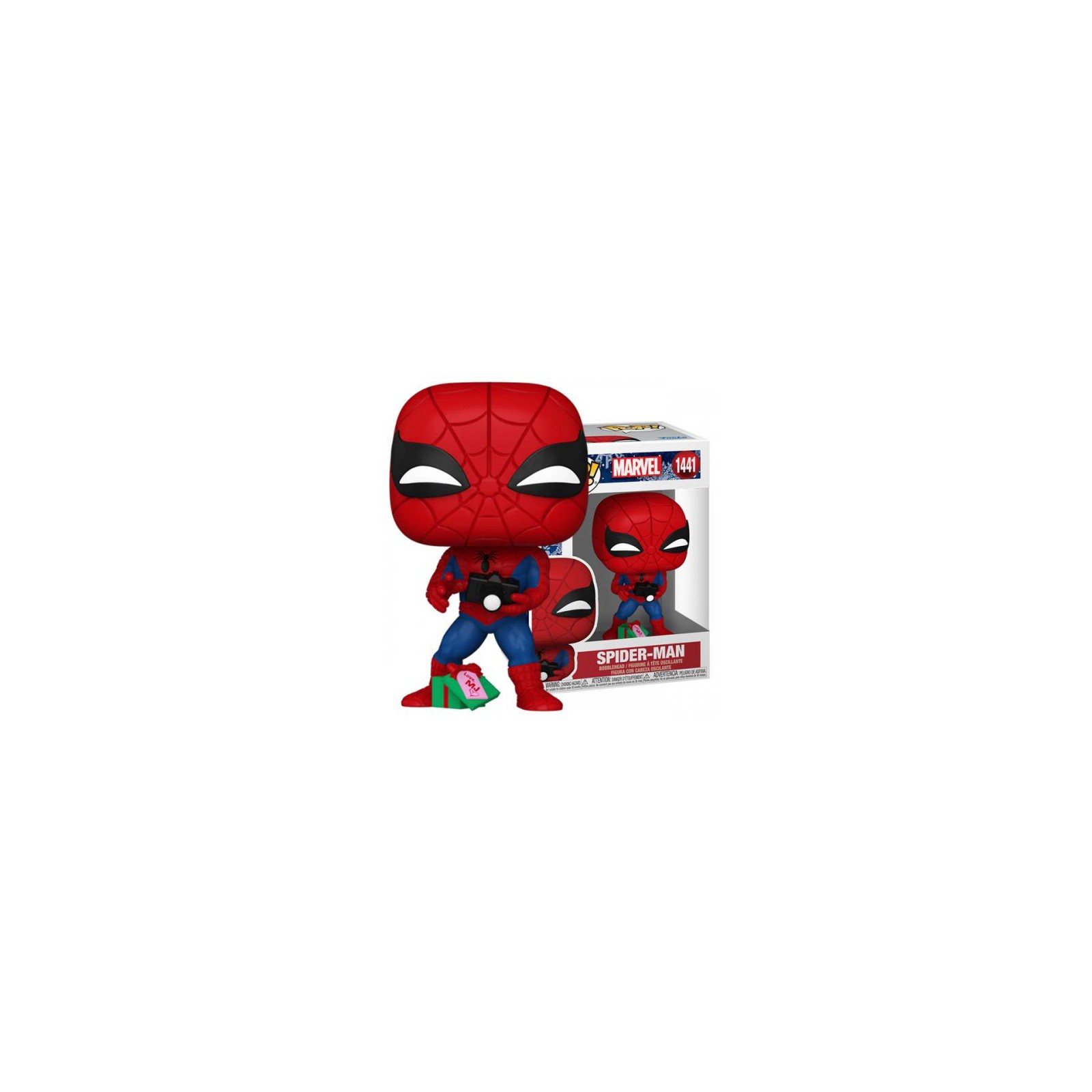 Funko POP! Marvel Holiday: Spider-Man w/Open Gift (1439)