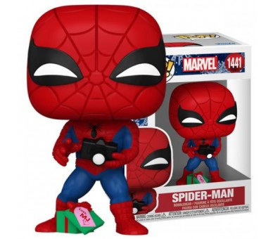 Funko POP! Marvel Holiday: Spider-Man w/Open Gift (1439)