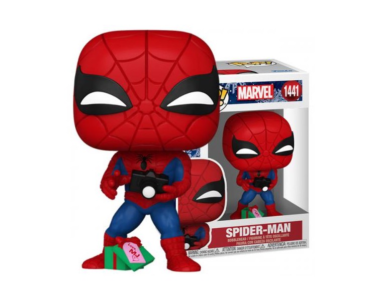 Funko POP! Marvel Holiday: Spider-Man w/Open Gift (1439)