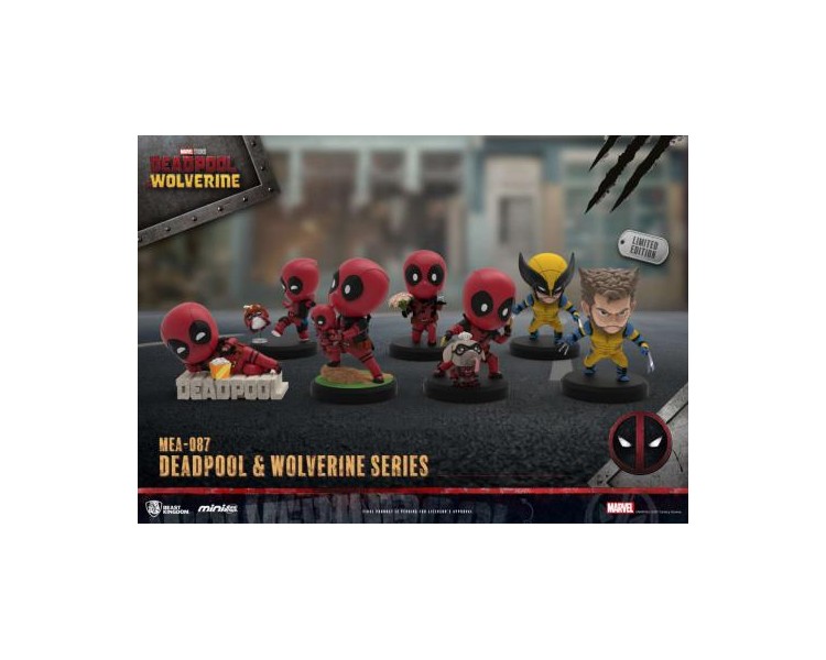 MF Deadpool and Wolverine: Mini Egge Attack Set 8cm